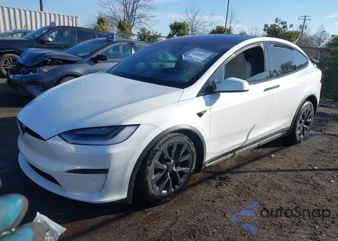 2023 Tesla Model X Dual Motor All-Wheel Drive/Standard Range из США, поврежденный, VIN 7SAXCDE52PF370365